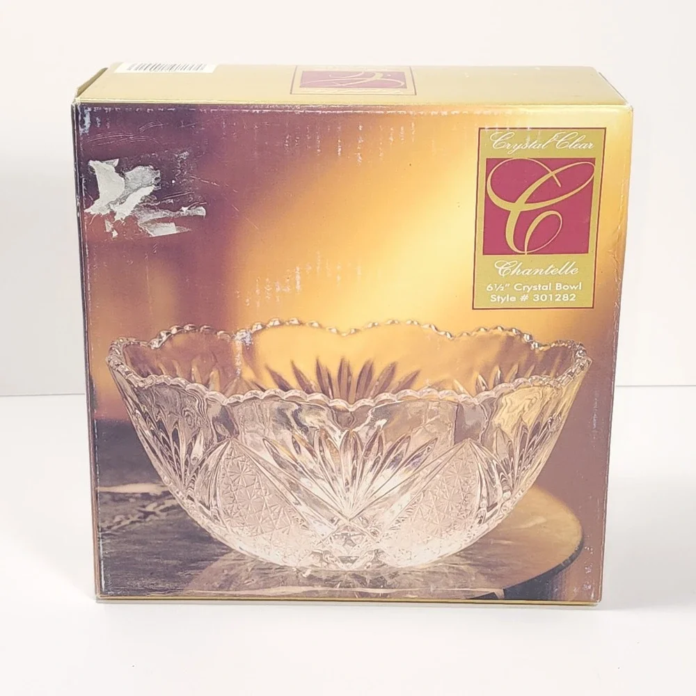 Crystal bowl Chantelle‎ style 6 1/2